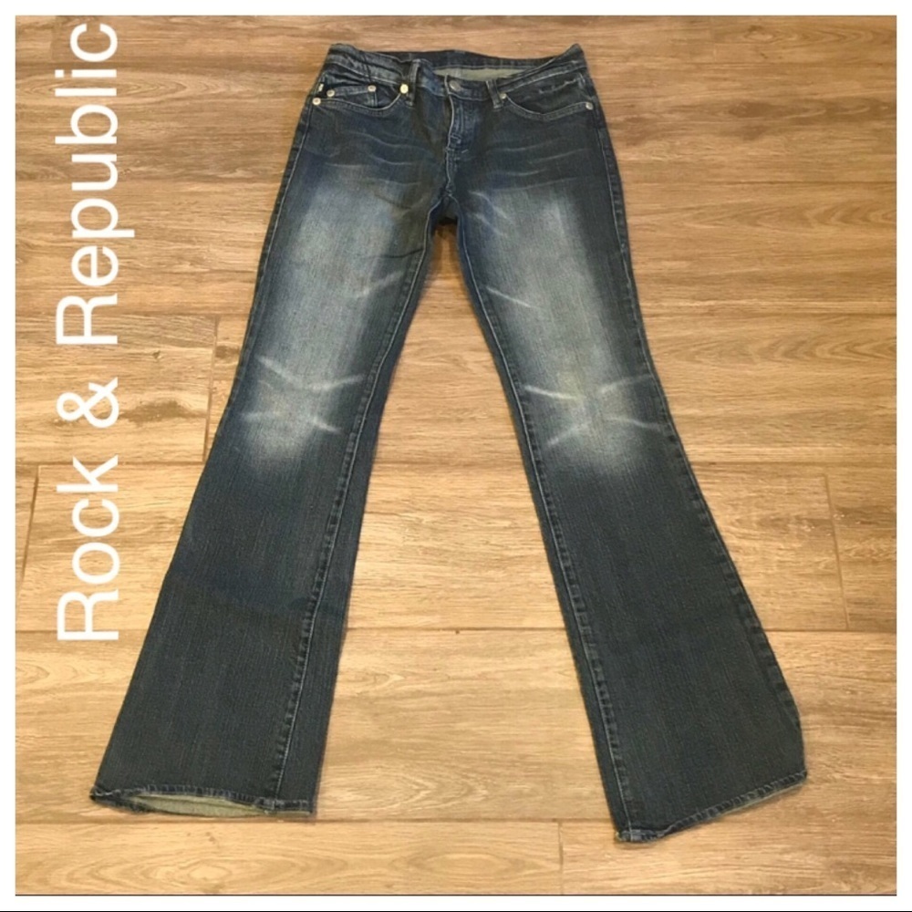 Rock & Republic Size 28 Stevie Boot Cut Jeans